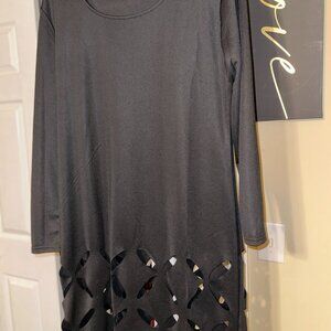 Cutout Solid Dress